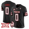 Quinten Joyner Jersey 0 Texas Tech Red Raiders Too Cold Vapor Stitched Black