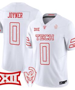 Alternative view of Quinten Joyner Jersey #0 Texas Tech Red Raiders Too Cold Vapor Stitched Black
