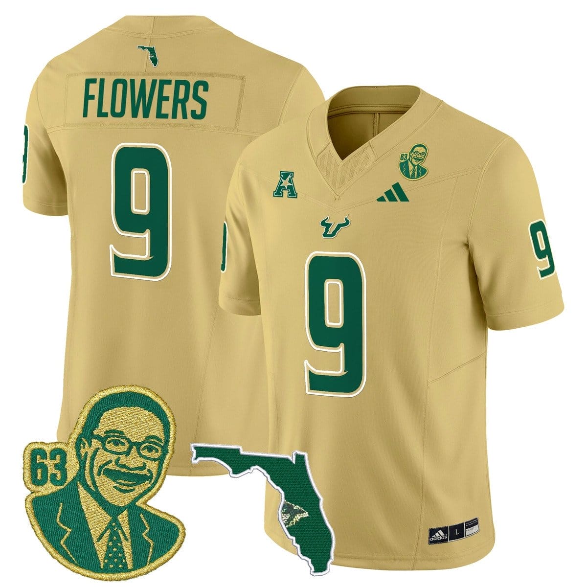 Quinton Flowers Jersey #9 South Florida Bulls Lee Roy Selmon Legacy - Image 4