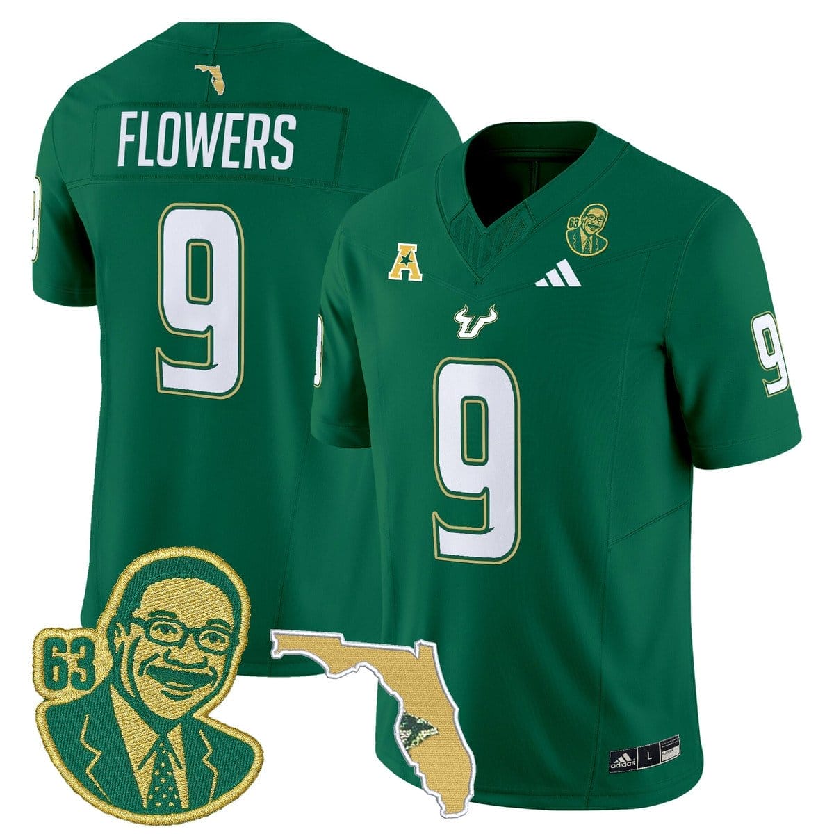 Quinton Flowers Jersey #9 South Florida Bulls Lee Roy Selmon Legacy - Image 5