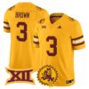 Raleek Brown Jersey 3 Arizona State Sun Devils 1975 Throwback Stitched Gold 6df3ab90 7701 41ba 9772 9216244773e1