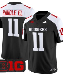 Randle El Jersey 11 Indiana Hoosiers 2025 Limited Stitched Black Alter