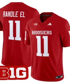 Randle El Jersey 11 Indiana Hoosiers 2025 Limited Stitched Crimson