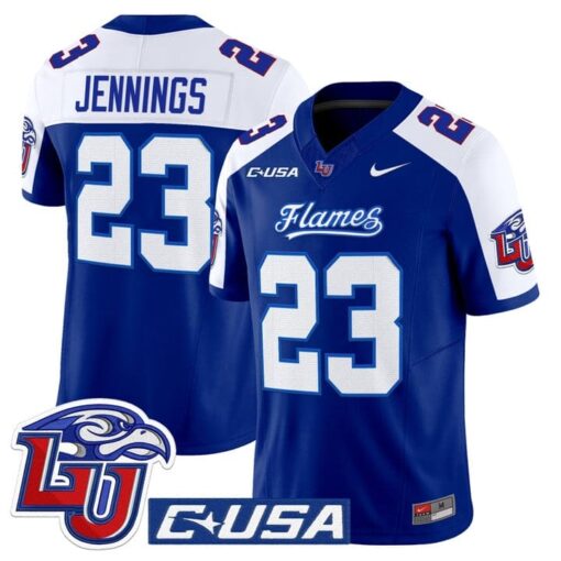 Rashad Jennings Jersey #23 Liberty Flames 2025 Vapor Limited Stitched - Image 3