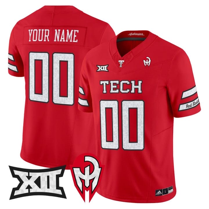 Custom Texas Tech Red Raiders Jersey Too Cold Vapor Limited Stitched 3 Custom Texas Tech Red Raiders Jersey Too Cold Vapor Limited Stitched - Image 3