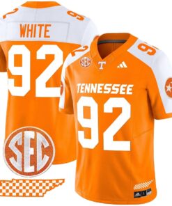 Reggie White Jersey 92 Tennessee Vols Rebrand 2026 Checkerboard Orange Alter