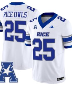 Rice Owls Jersey #25 Rice Owls 2025 Vapor Limited Stitched
