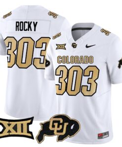Alternative view of Rocky Jersey #303 Colorado Buffaloes 2025 Vapor Limited Stitched