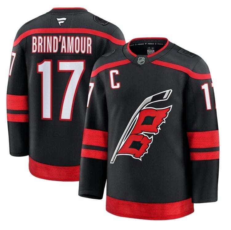 Rod Brind'Amour Jersey #17 Carolina Hurricanes 2025 - 26 Premium Stitched - Image 2