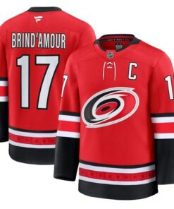 Rod Brind'Amour Jersey #17 Carolina Hurricanes 2025 - 26 Premium Stitched