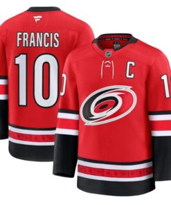 Ron Francis Jersey #10 Carolina Hurricanes 2025 - 26 Premium Stitched