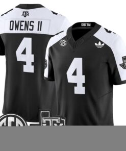 Rueben Owens II Jersey #4 Texas A&M Aggies 2025 Vapor V2 Stitched 7 Rueben Owens II Jersey 4 Texas A M Aggies 2025 Vapor V2 Stitched Black Alter 26791a9d 1bb2 4a43 9abf 8ea1383089d9