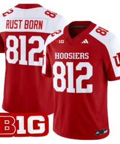 Rust Born Jersey 812 Indiana Hoosiers 2025 Limited Stitched Crimson Alter a1f91e75 4f02 44f1 b43d 282fa062527a