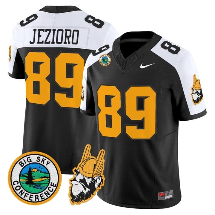 Ryan Jezioro Jersey #89 Idaho Vandals 1975 Throwback Limited Stitched - Image 3