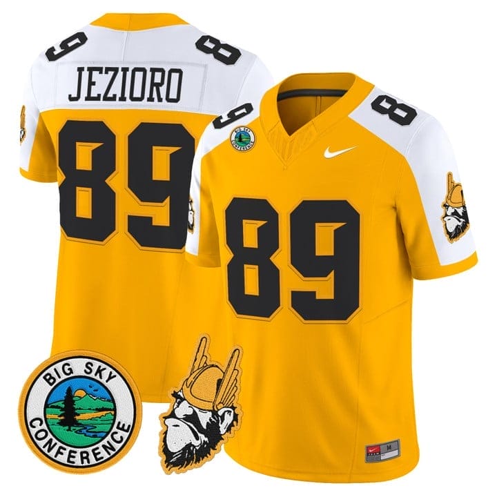 Ryan Jezioro Jersey #89 Idaho Vandals 1975 Throwback Limited Stitched - Image 4