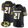 Sam Horn Jersey 21 Missouri Tigers 2025 Vapor Limited Stitched Black