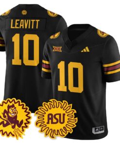 Sam Leavitt Jersey #10 Arizona State Sun Devils 1975 Throwback Stitched