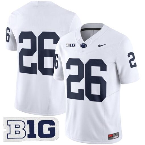 Saquon Barkley Jersey #26 No Name Penn State Nittany Lions 2025 Stitched