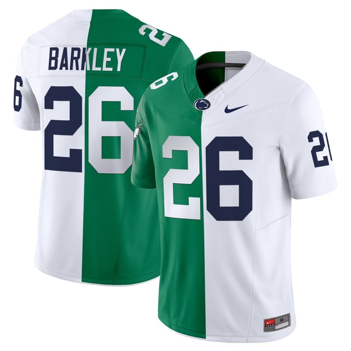Saquon Barkley Jersey #26 Penn State Nittany Lions Split Stitched 1 Saquon Barkley Jersey #26 Penn State Nittany Lions Split Stitched