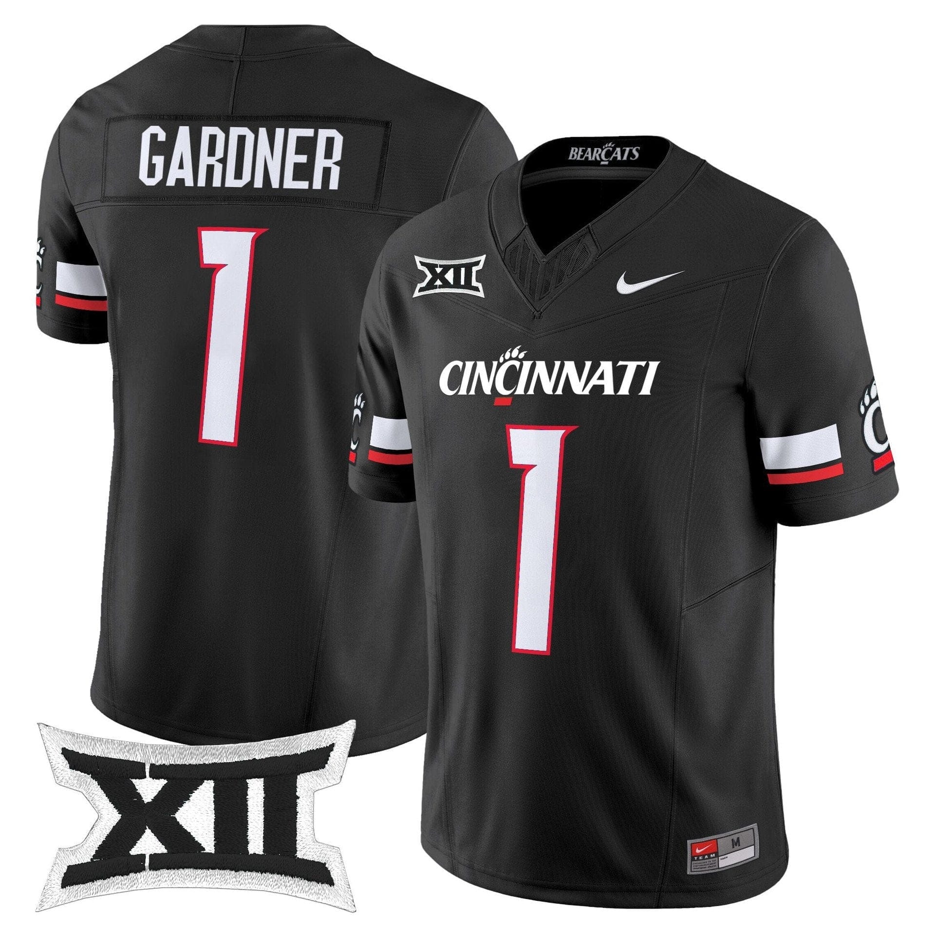 Sauce Gardner Jersey #1 Cincinnati Bearcats 2025 Vapor Limited Stitched