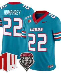Scottre Humphrey Jersey #22 New Mexico Lobos 2025 Vapor Limited Stitched