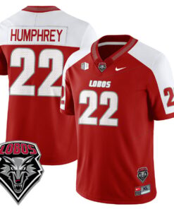 Scottre Humphrey Jersey #22 UNM Lobo Football 2025 Stitched 5 Scottre Humphrey Jersey 22 UNM Lobo Football 2025 Stitched Alternate
