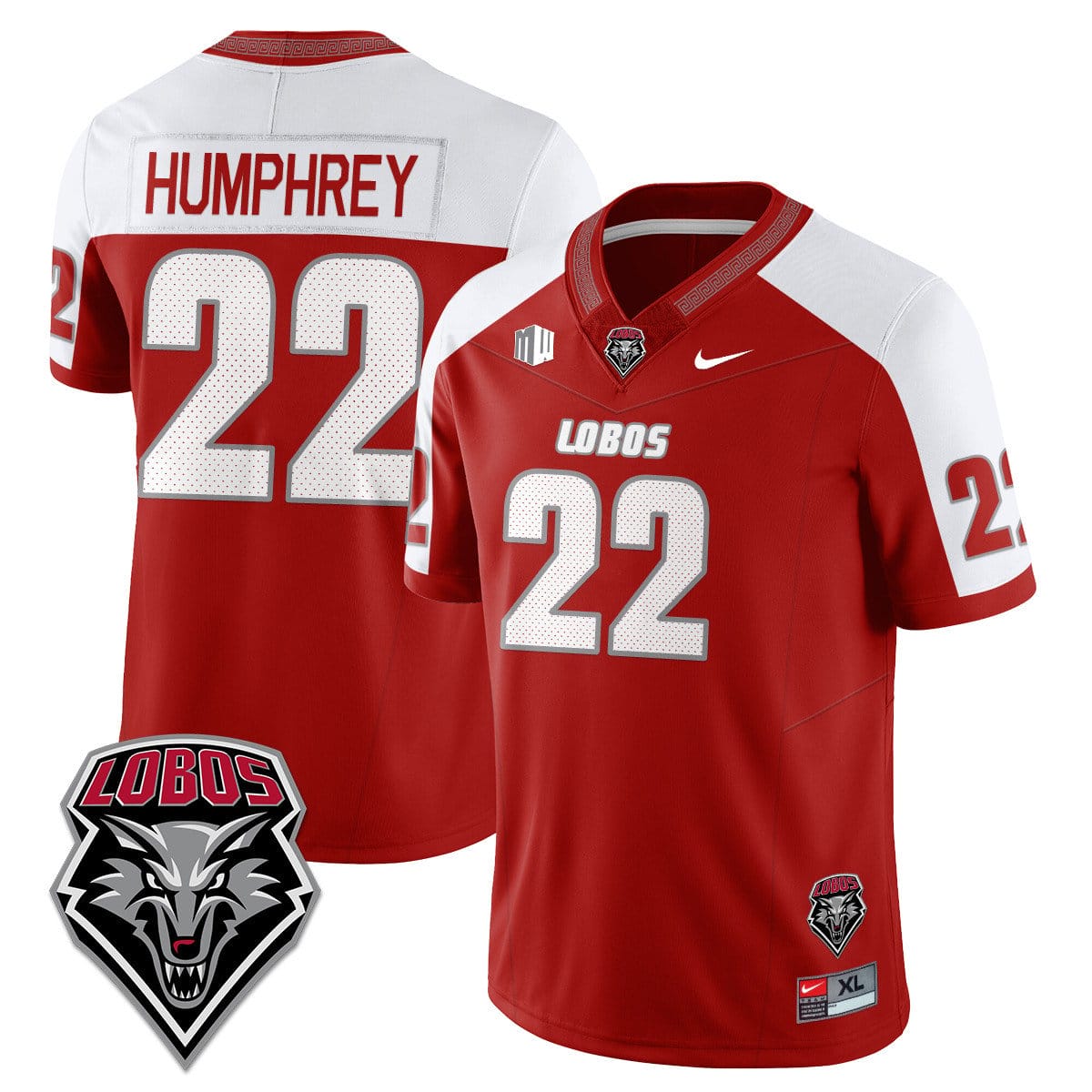 Scottre Humphrey Jersey #22 UNM Lobo Football 2025 Stitched 3 Scottre Humphrey Jersey #22 UNM Lobo Football 2025 Stitched - Image 3
