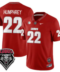Scottre Humphrey Jersey #22 UNM Lobo Football 2025 Stitched