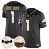 Shoe Duck Jersey 1 Oregon Ducks 2025 Shoe Duck Stitched Black