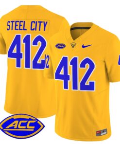 Alternative view of Steel City Jersey #412 Pittsburgh Panthers 2025 Limited Stitched