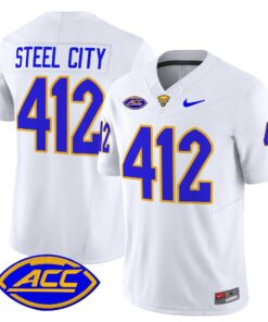 Steel City Jersey #412 Pittsburgh Panthers 2025 Limited Stitched