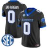 Sumo Karngbaye Jersey 0 Kentucky Wildcats 2025 Limited Stitched Black
