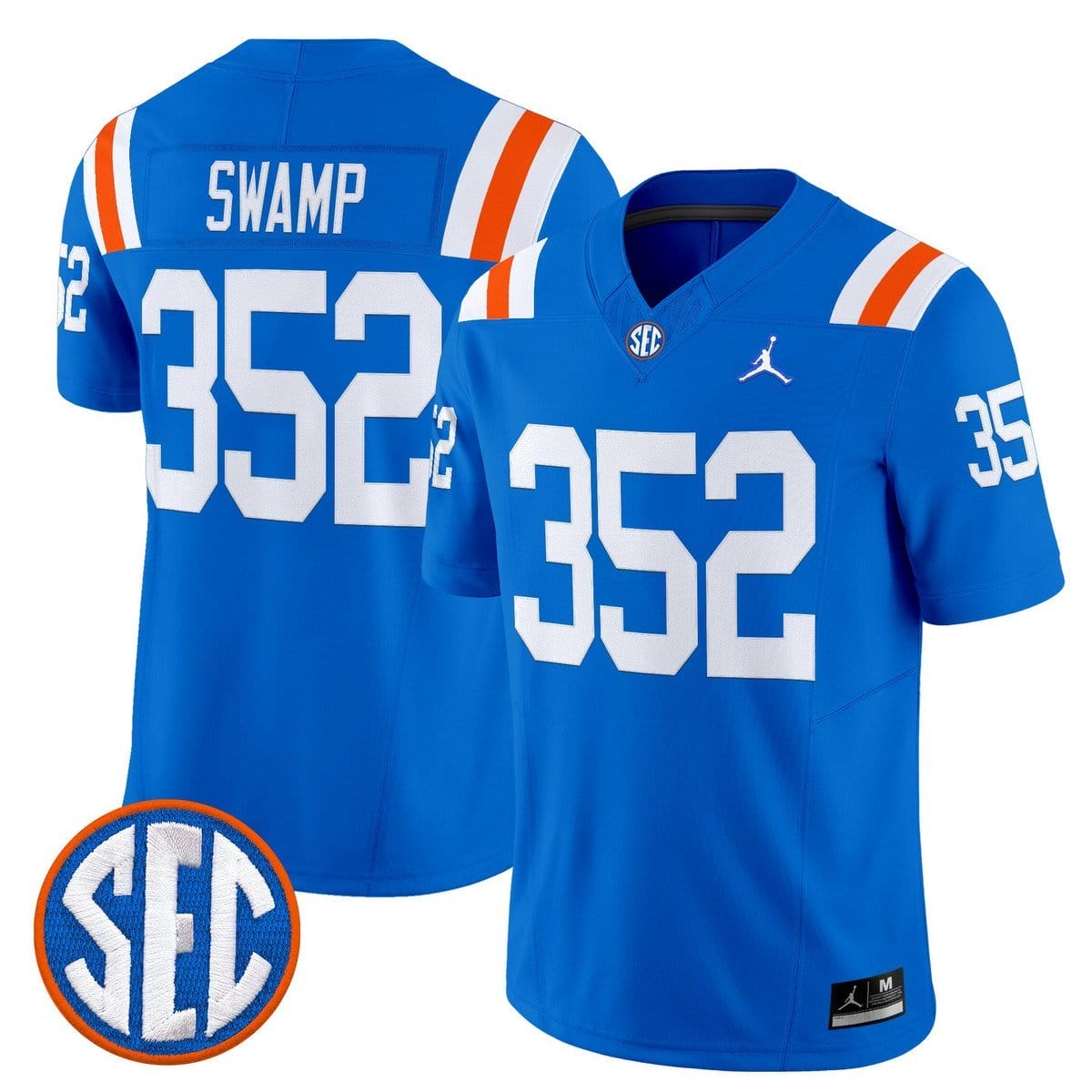 Swamp Jersey #352 Florida Gators 1960s Throwback Vapor Limited - Image 4