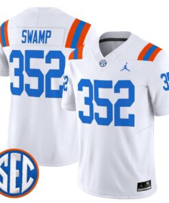 Swamp Jersey #352 Florida Gators 1960s Throwback Vapor Limited