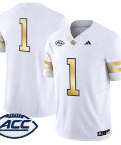 Team Jersey #1 Georgia Tech Yellow Jackets 2025 Limited Stitched
