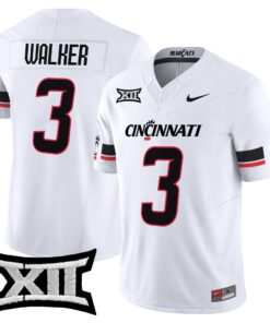 Alternative view of Tawee Walker Jersey #3 Cincinnati Bearcats 2025 Vapor Limited Stitched