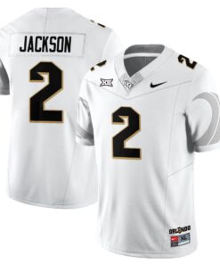 Alternative view of Tayven Jackson Jersey #2 UCF Football 2025 Core Uniforms Stitched