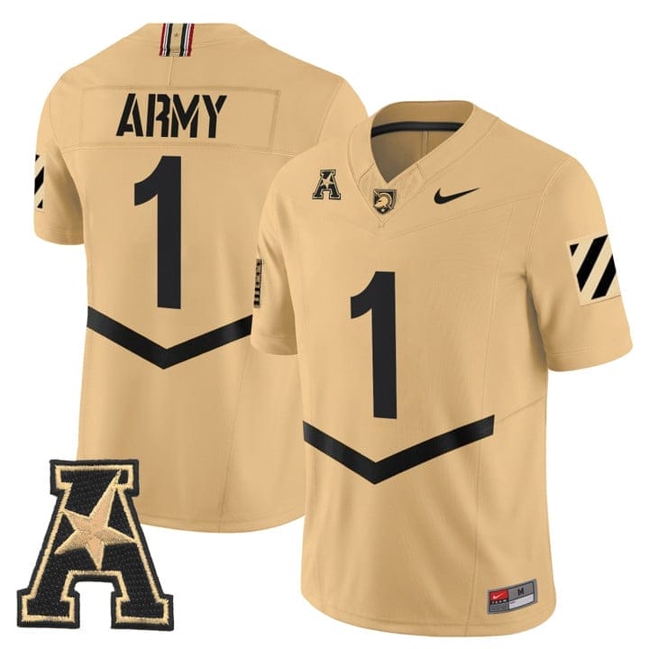 Team Jersey #1 Army Black Knights 2025 Vapor Limited Stitched 4 Team Jersey #1 Army Black Knights 2025 Vapor Limited Stitched - Image 4