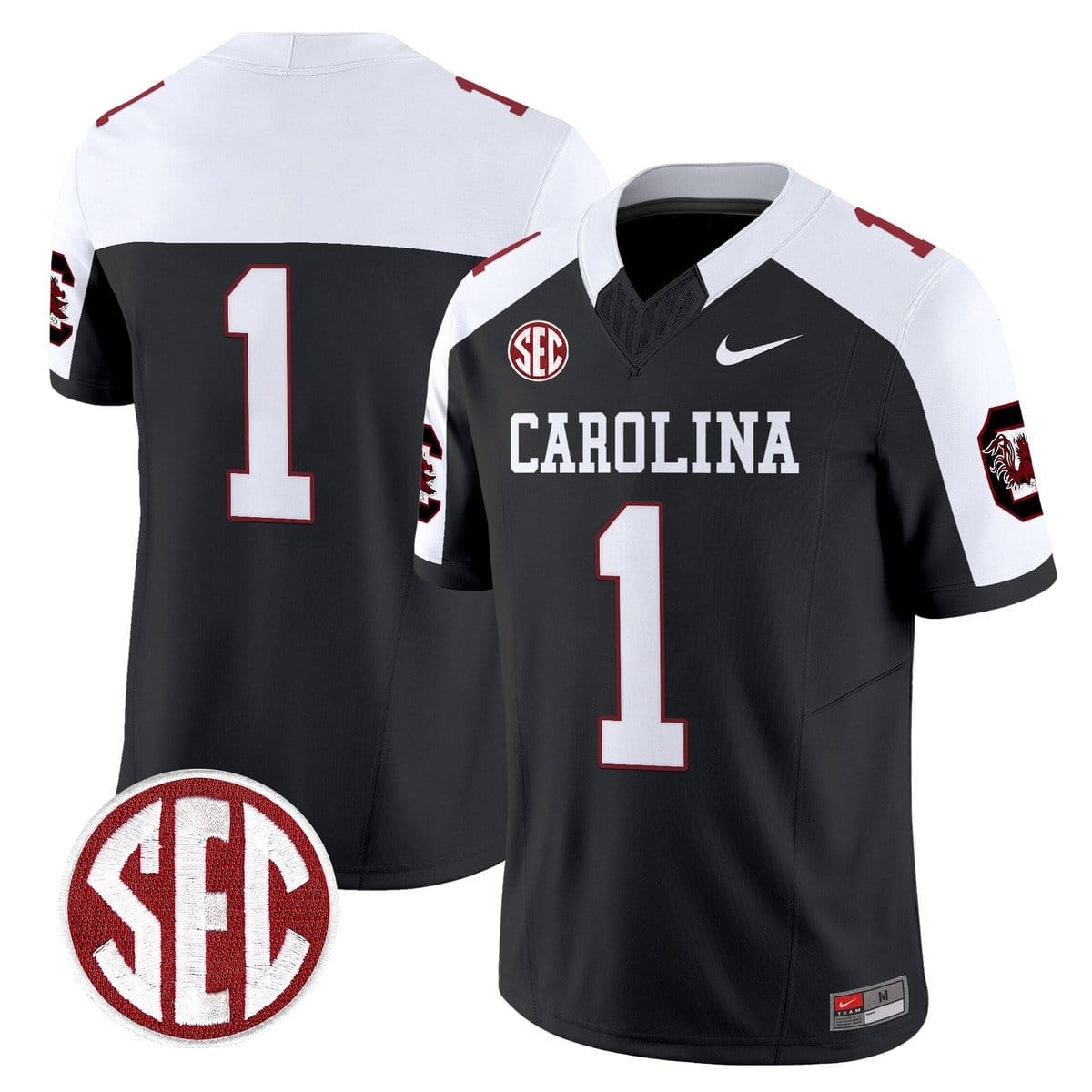 Team Jersey #1 Carolina 1980 Throwback Rebrand 2026 Stitched 3 Team Jersey #1 Carolina 1980 Throwback Rebrand 2026 Stitched - Image 3