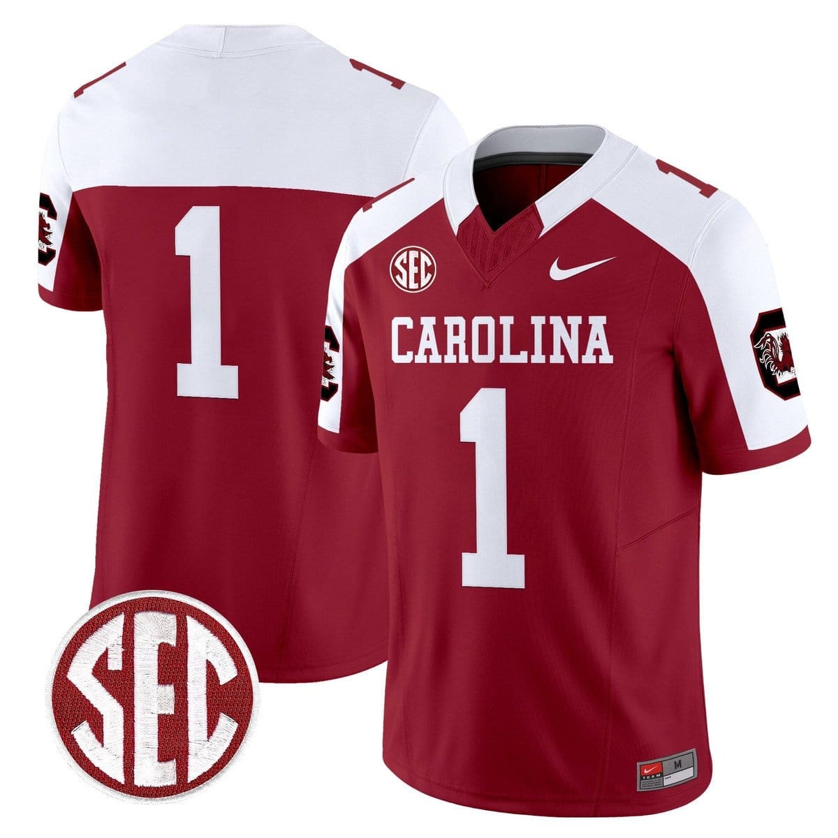 Team Jersey #1 Carolina 1980 Throwback Rebrand 2026 Stitched 5 Team Jersey #1 Carolina 1980 Throwback Rebrand 2026 Stitched - Image 5