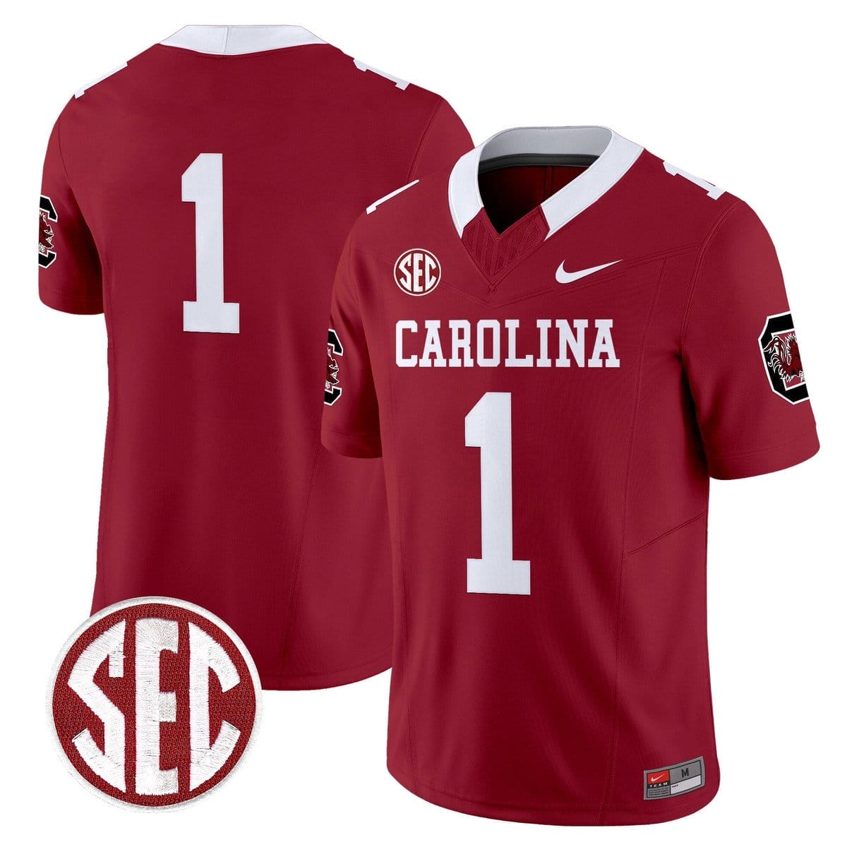 Team Jersey #1 Carolina 1980 Throwback Rebrand 2026 Stitched 4 Team Jersey #1 Carolina 1980 Throwback Rebrand 2026 Stitched - Image 4