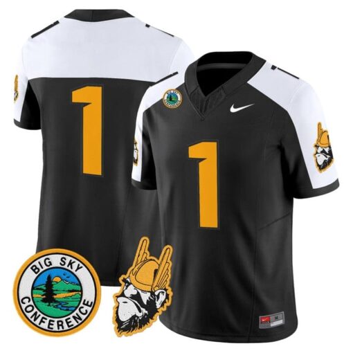 Team Jersey #1 Idaho Vandals 1975 Throwback Vapor Limited Stitched - Image 3
