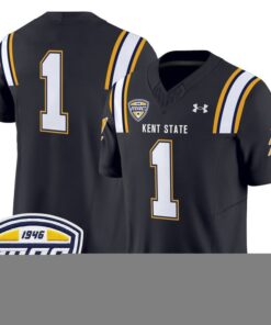 Team Jersey #1 Kent State Golden Flashes 2025 Limited Stitched