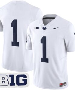 Team Jersey #1 No Name Penn State Nittany Lions 2025 Vapor Stitched