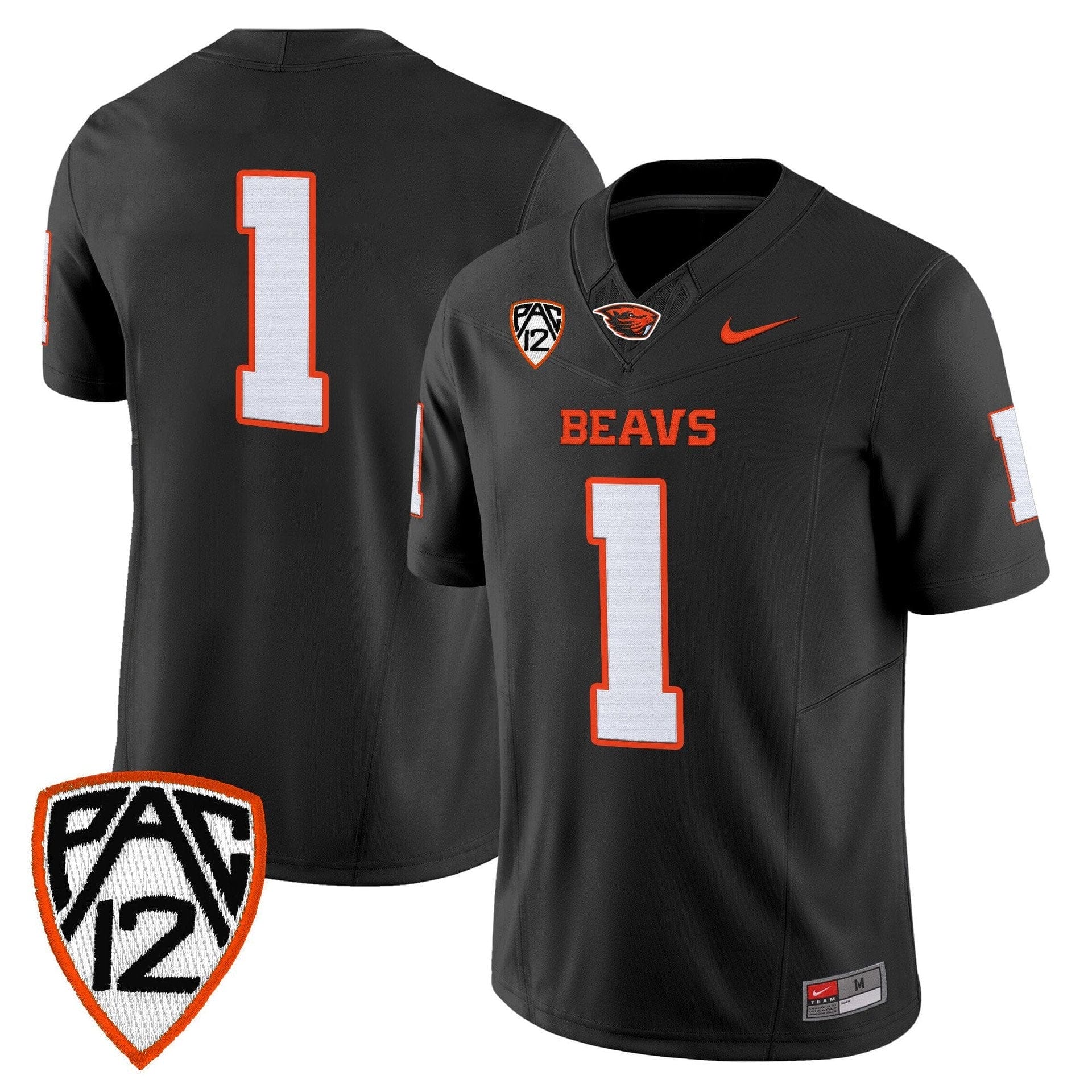 Team Jersey #1 Oregon State Beavers 2025 Limited Stitched Orange Alter