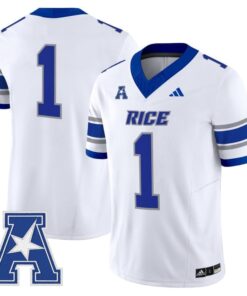 Team Jersey #1 Rice Owls 2025 Vapor Limited Stitched