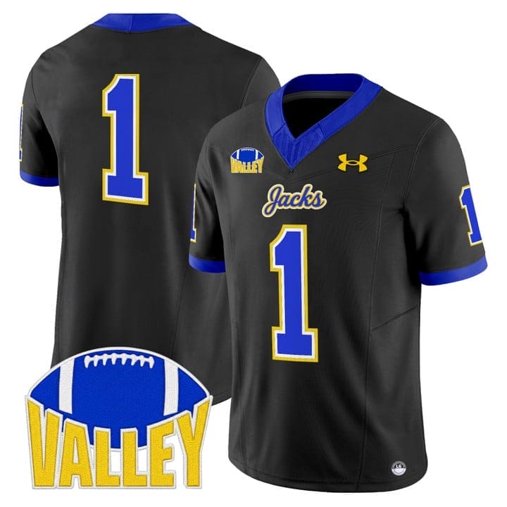 Team Jersey #1 South Dakota State Jackrabbits 2025 Stitched 1 Team Jersey #1 South Dakota State Jackrabbits 2025 Stitched