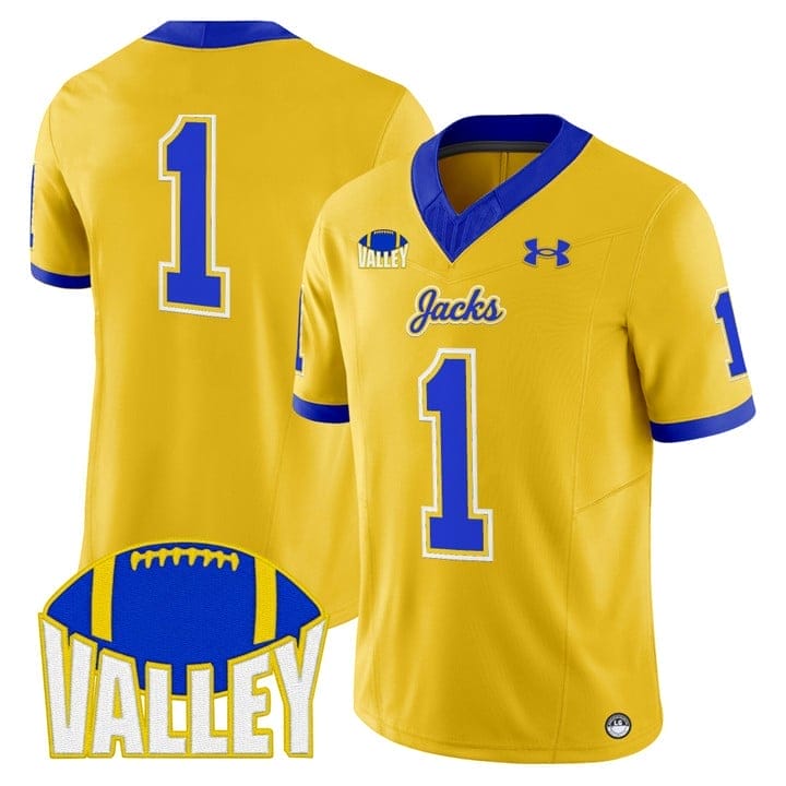 Team Jersey #1 South Dakota State Jackrabbits 2025 Stitched 5 Team Jersey #1 South Dakota State Jackrabbits 2025 Stitched - Image 5