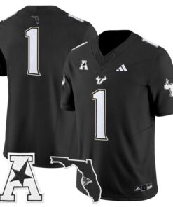 Team Jersey #1 South Florida Bulls 2025 Vapor Limited Stitched