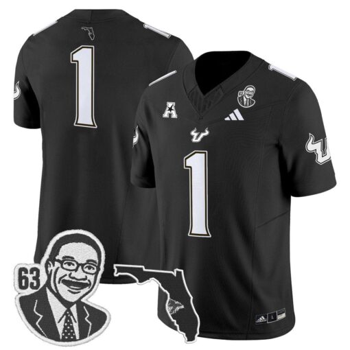 Team Jersey #1 South Florida Bulls Lee Roy Selmon Legacy Stitched